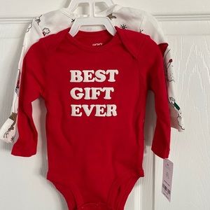 Holiday onesie 2 pack